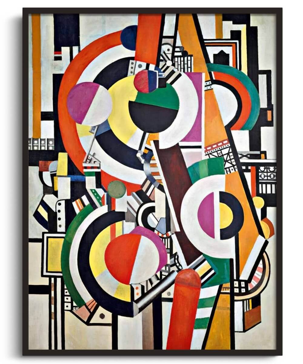 Reproduction of The City - Fernand Léger – Galerie Mont-Blanc