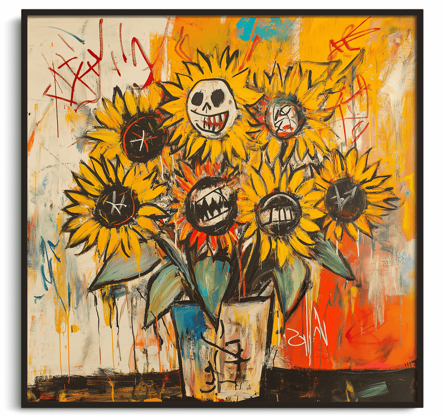 Les Tournesols x Basquiat