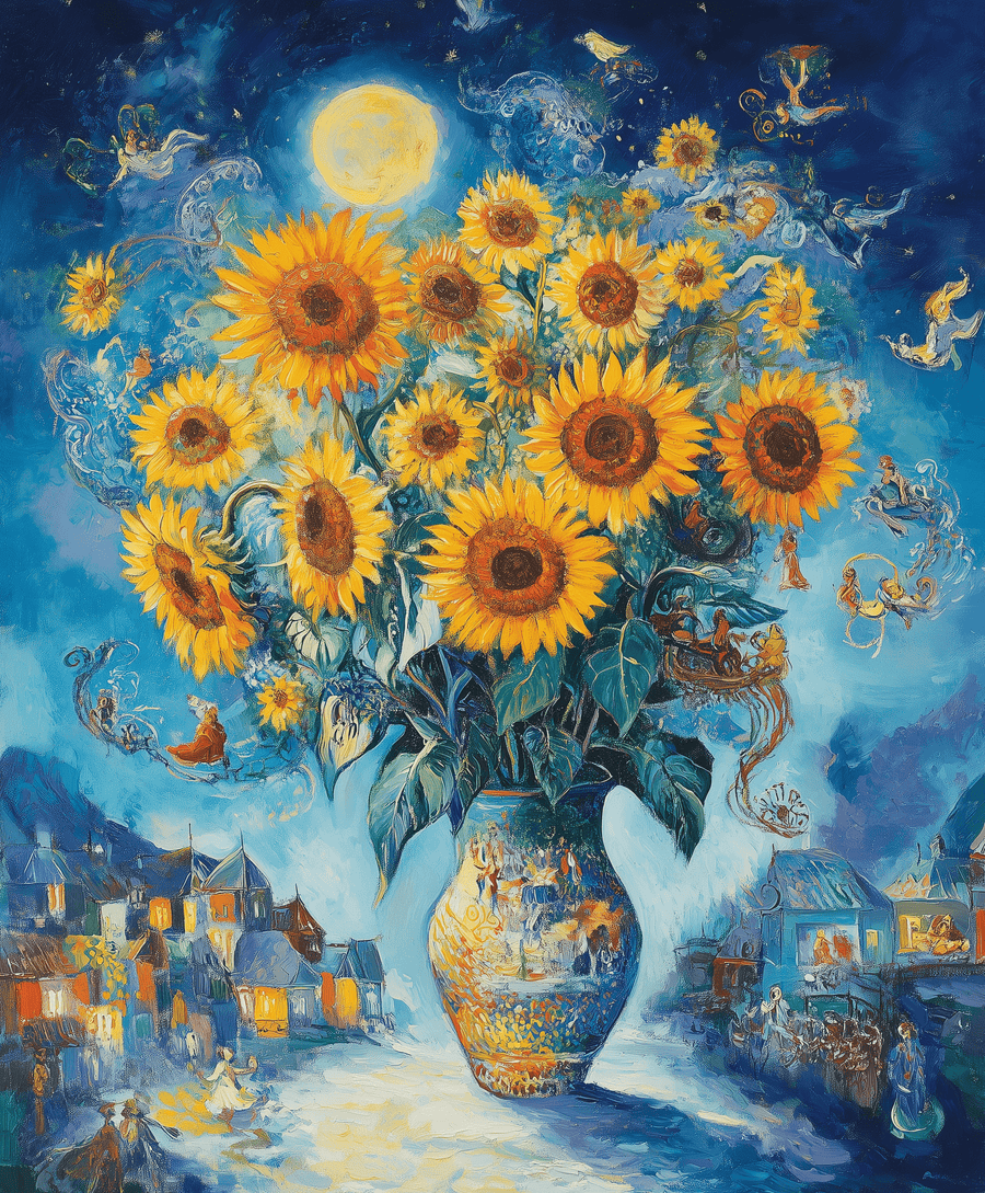 Les Tournesols x Chagall