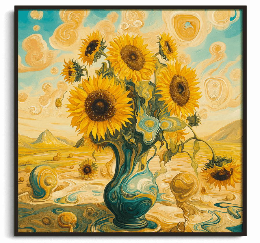 Die Sonnenblumen x Dali