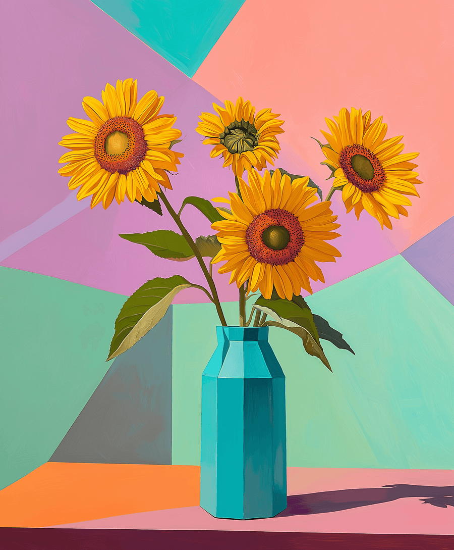 Les Tournesols x Hockney