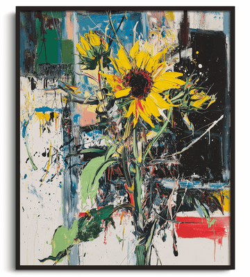 Die Sonnenblumen x Pollock