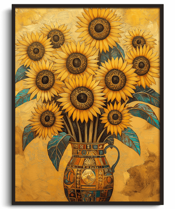 Die Sonnenblumen x Klimt