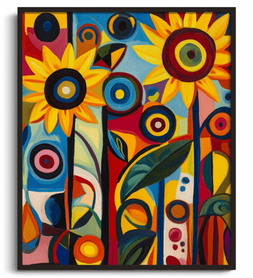 Die Sonnenblumen x Miró