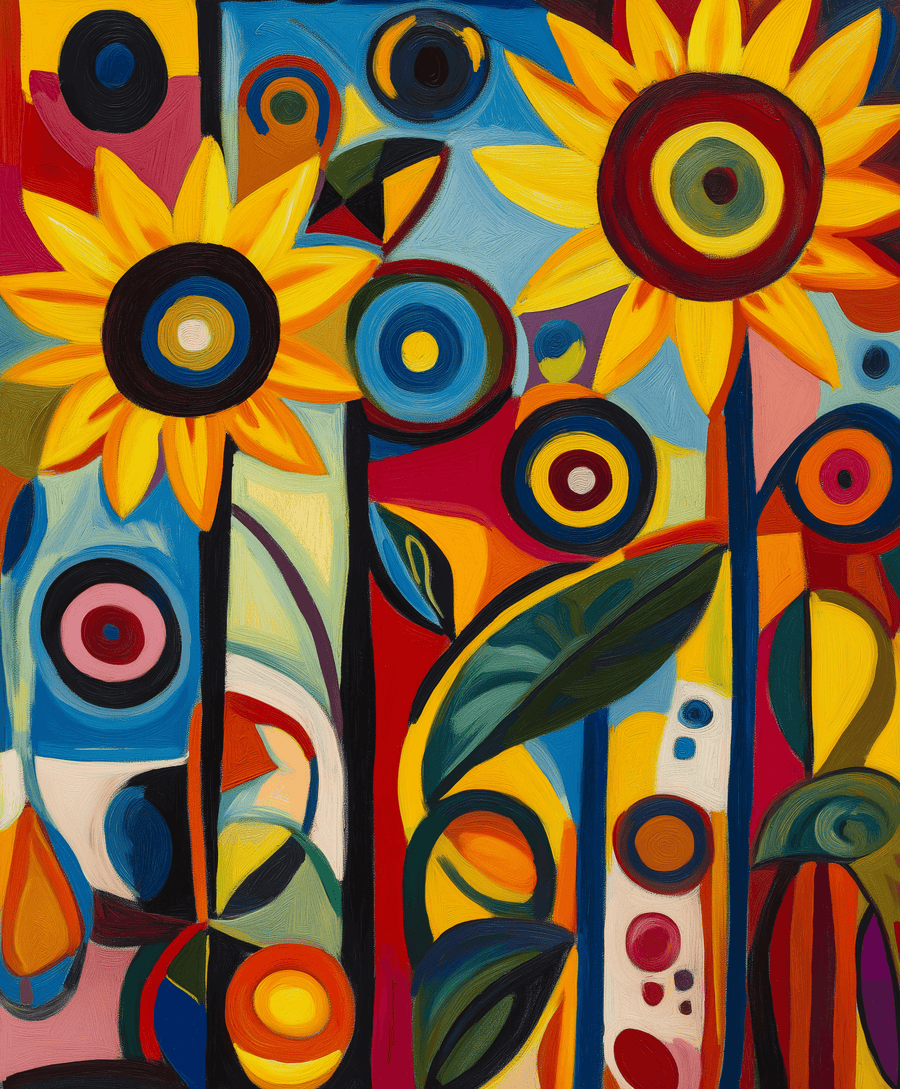 Die Sonnenblumen x Miró