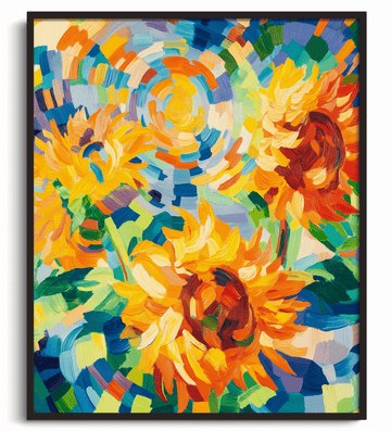 Die Sonnenblumen x Robert Delaunay