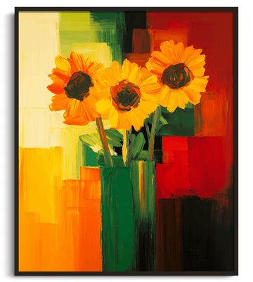 Die Sonnenblumen x Rothko