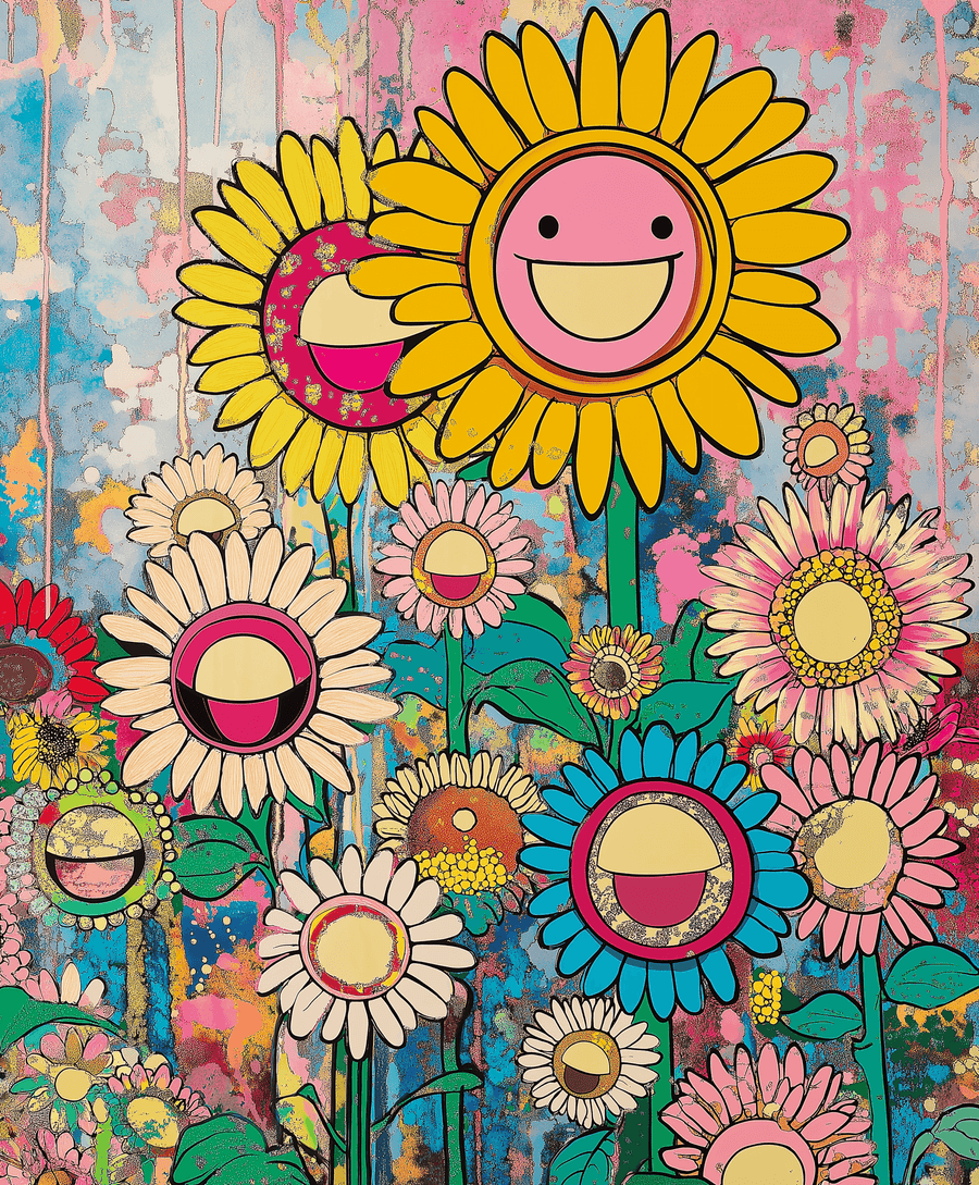 Die Sonnenblumen x Murakami