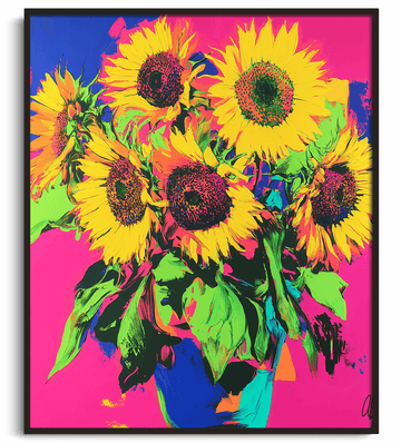 Die Sonnenblumen x Warhol