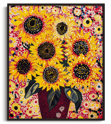 Die Sonnenblumen x Kusama