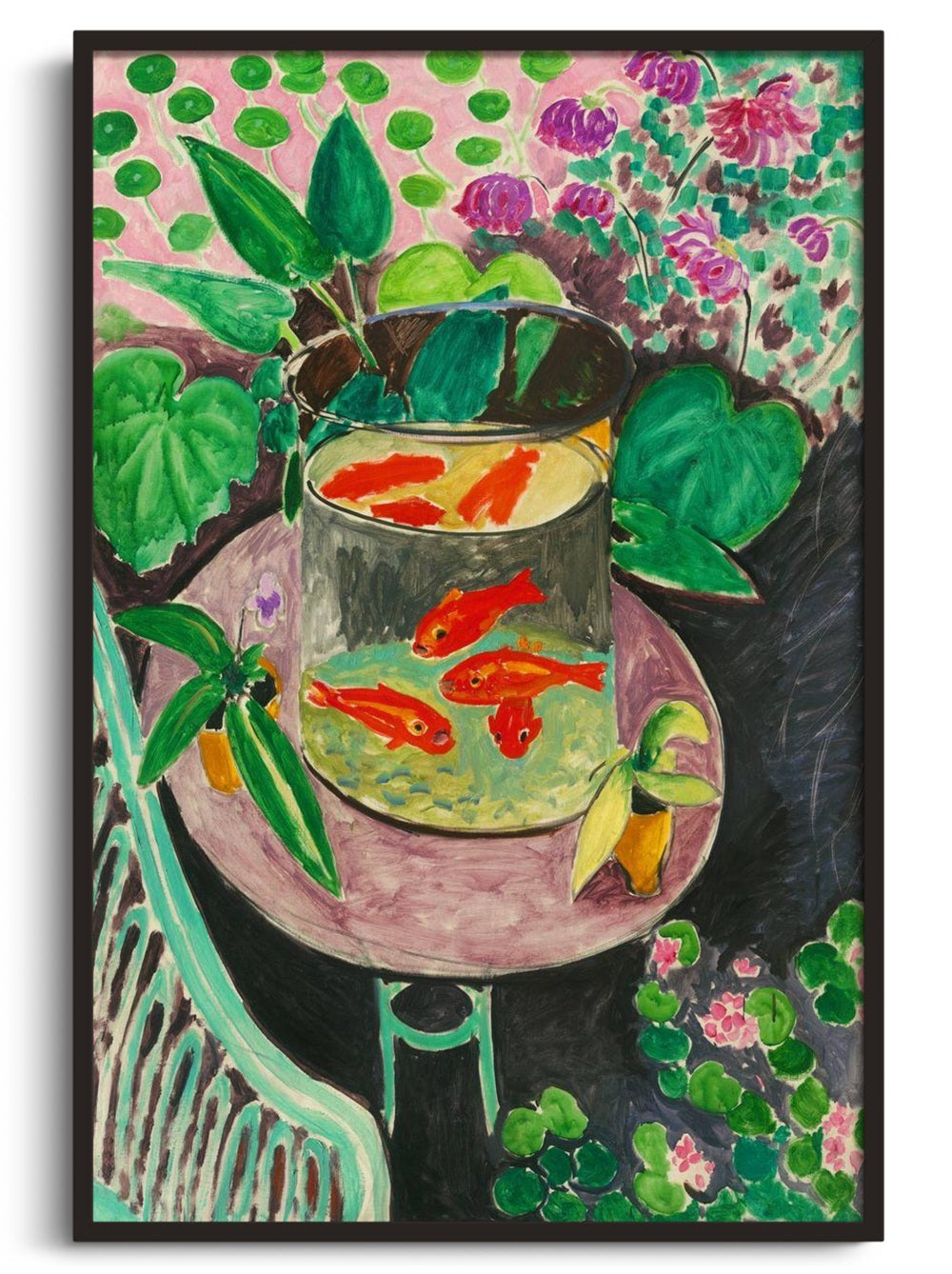 Reproduction de Les Poissons rouges de Henri Matisse – Galerie Mont-Blanc