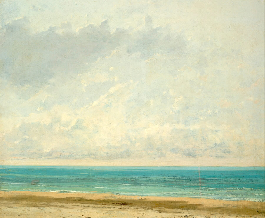 Calm Sea II - Gustave Courbet