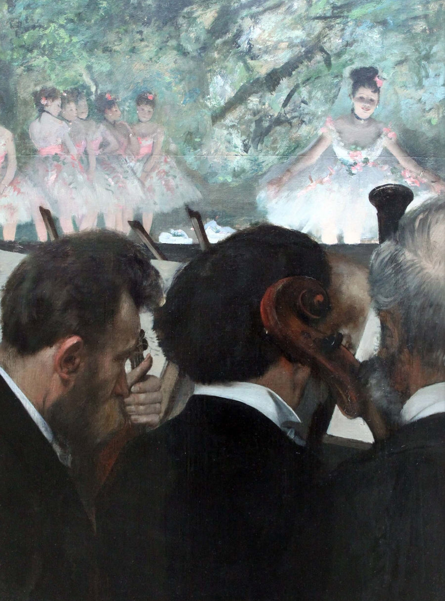 Die Orchestermusiker - Edgar Degas