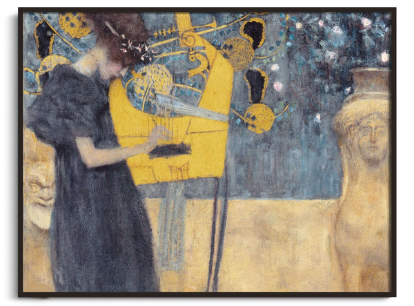Reproduction of Music by Gustav Klimt – Galerie Mont-Blanc