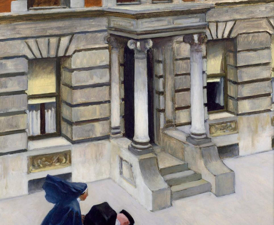 New York Pavements - Edward Hopper