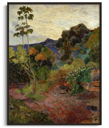 Landschaft auf Martinique - Paul Gauguin