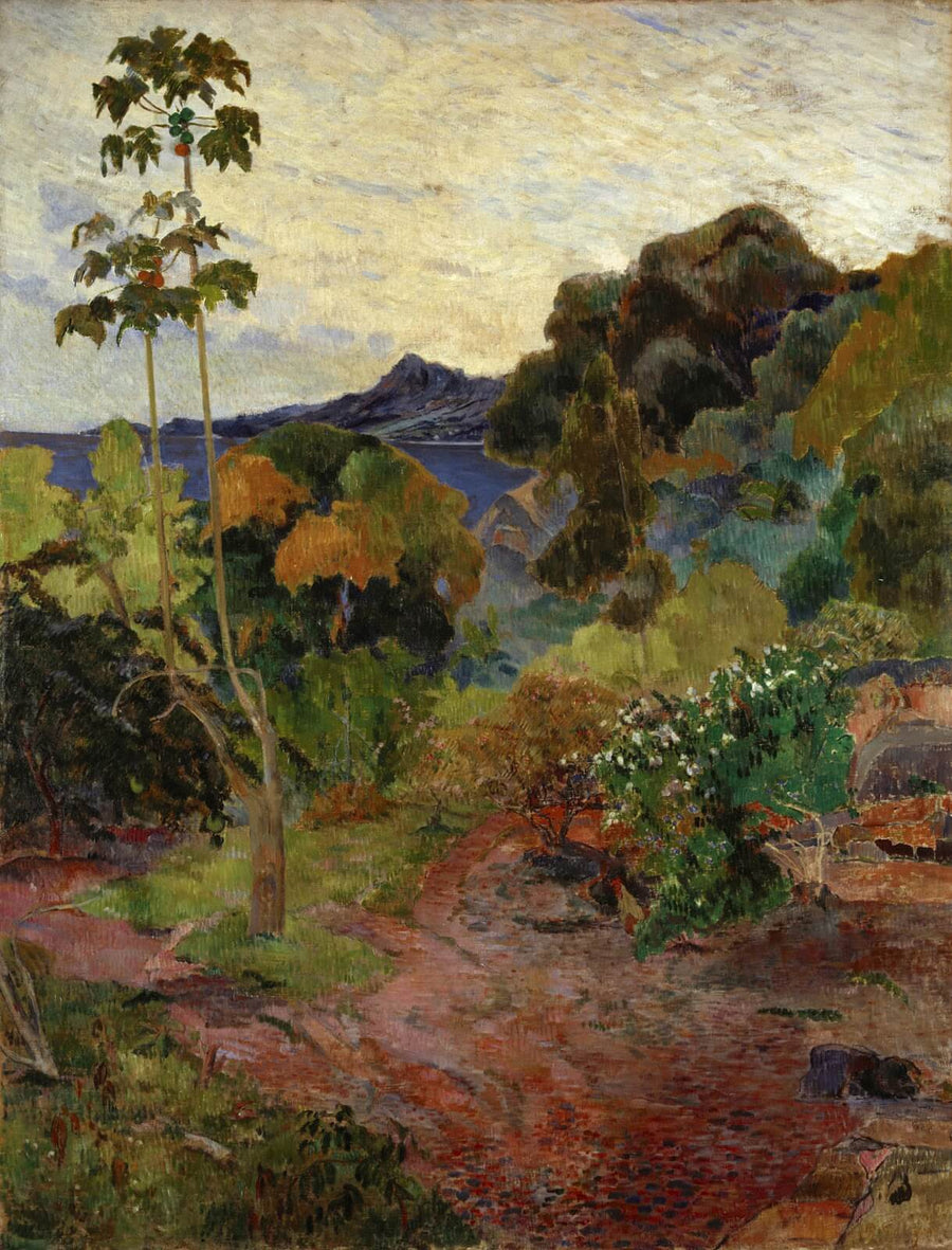 Martinique Landscape - Paul Gauguin