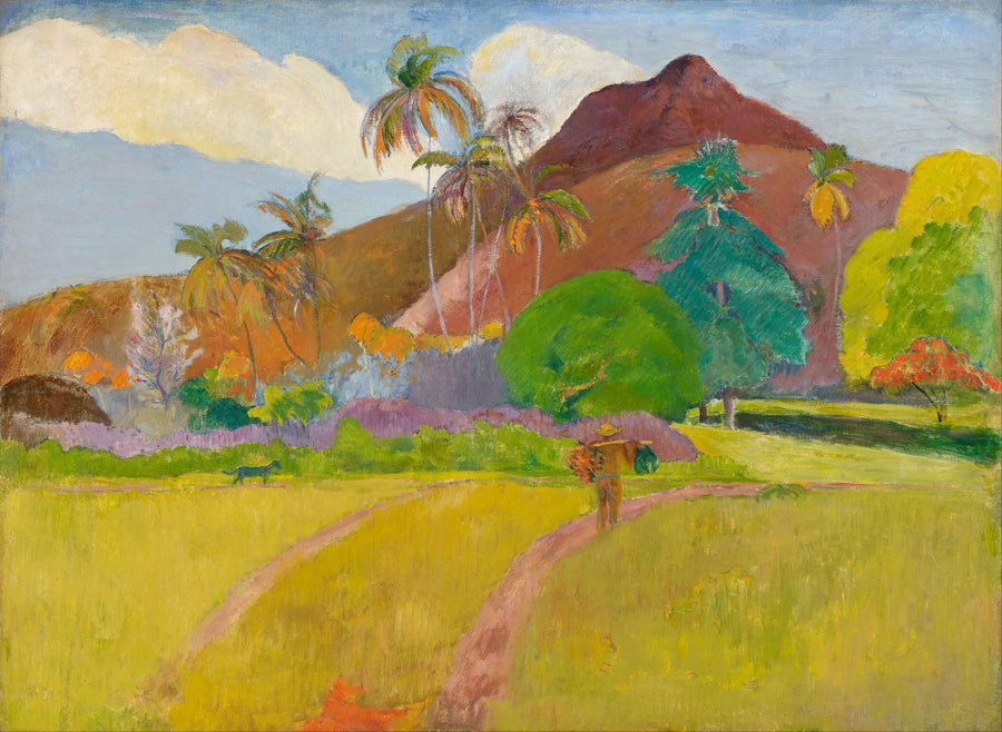 Paysage tahitien - Paul Gauguin