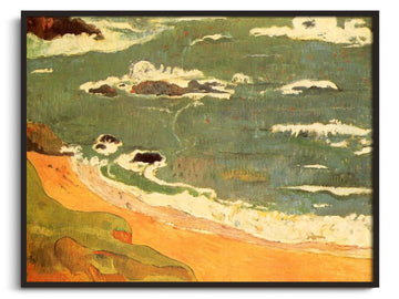 Plage au Pouldu - Paul Gauguin