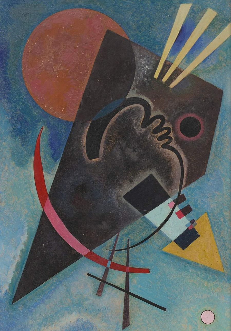 Pointed and round - Vassily Kandinsky