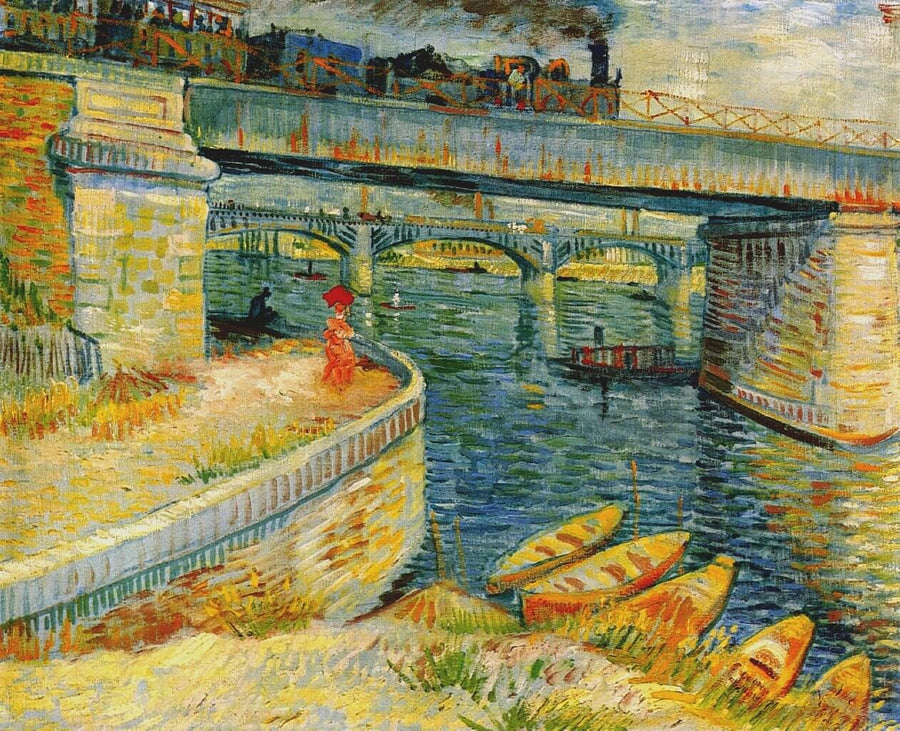 Ponts sur la Seine à Asnières - Vincent Van Gogh