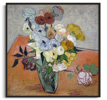 Roses and anemones - Vincent Van Gogh