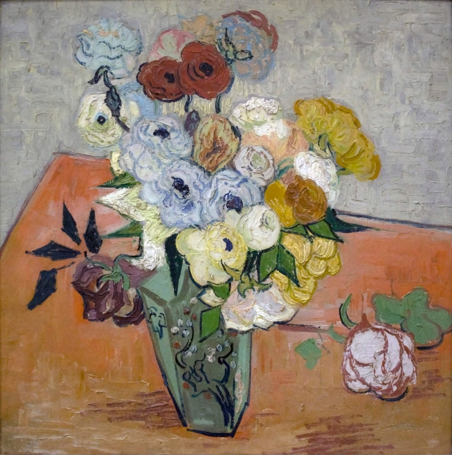 Roses et anémones - Vincent Van Gogh