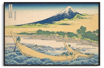 Die Küste bei Tago in der Nähe von Ejiri - Hokusai