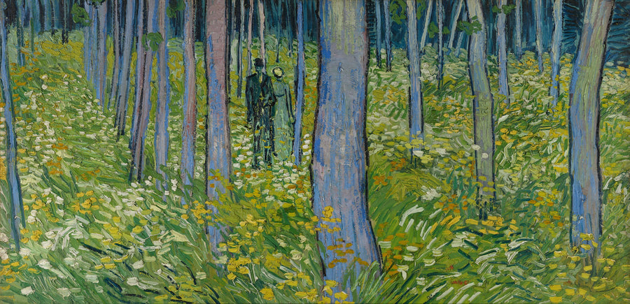Undergrowth with two figures - Vincent Van Gogh