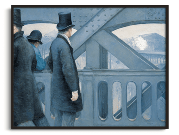 Sur le Pont de l'Europe - Gustave Caillbotte