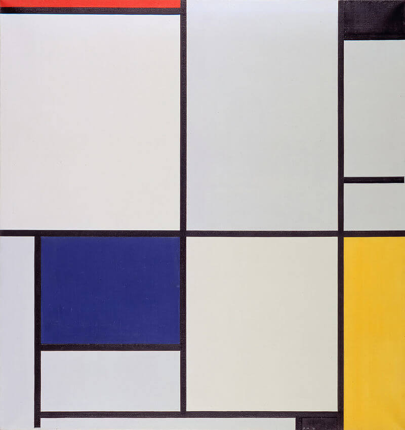 Gemälde I - Piet Mondrian