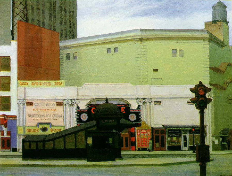 The Circle Theater - Edward Hopper