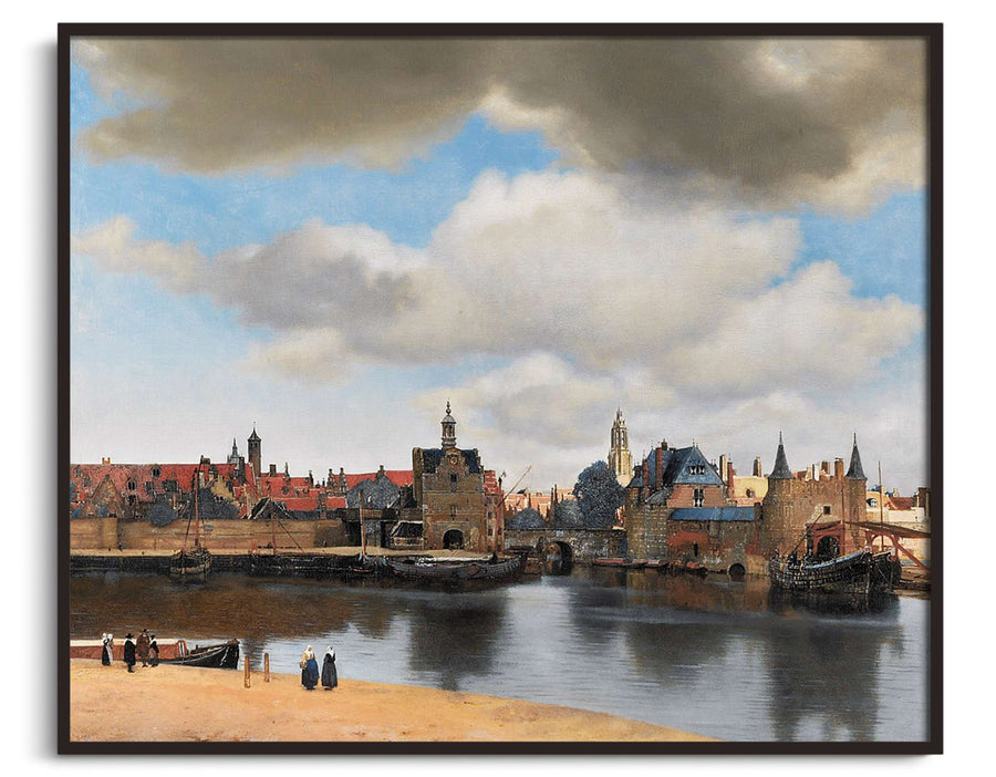 Ansicht von Delft - Johannes Vermeer