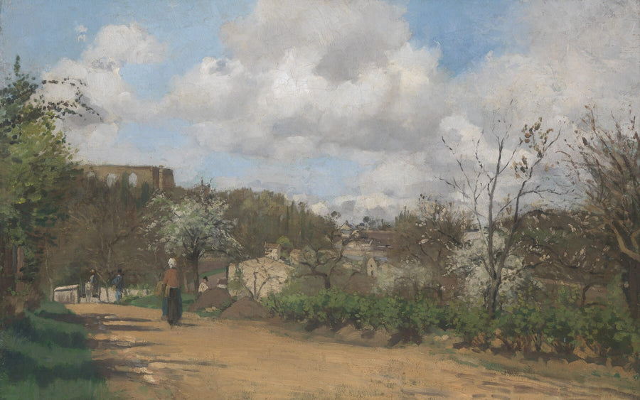 Vue de Louveciennes - Camille Pissarro