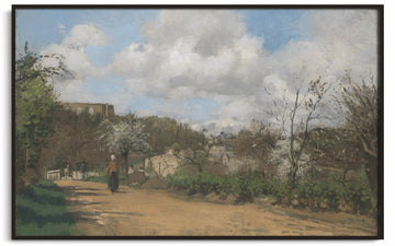View of Louveciennes - Camille Pissarro
