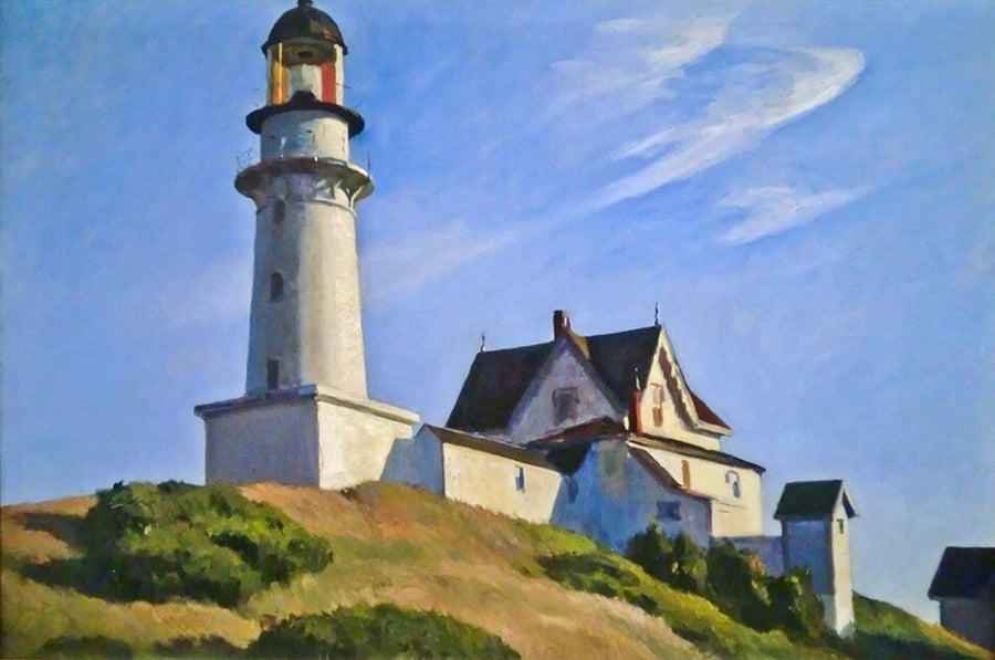 Lighthouse at Two Lights - Edward Hopper
