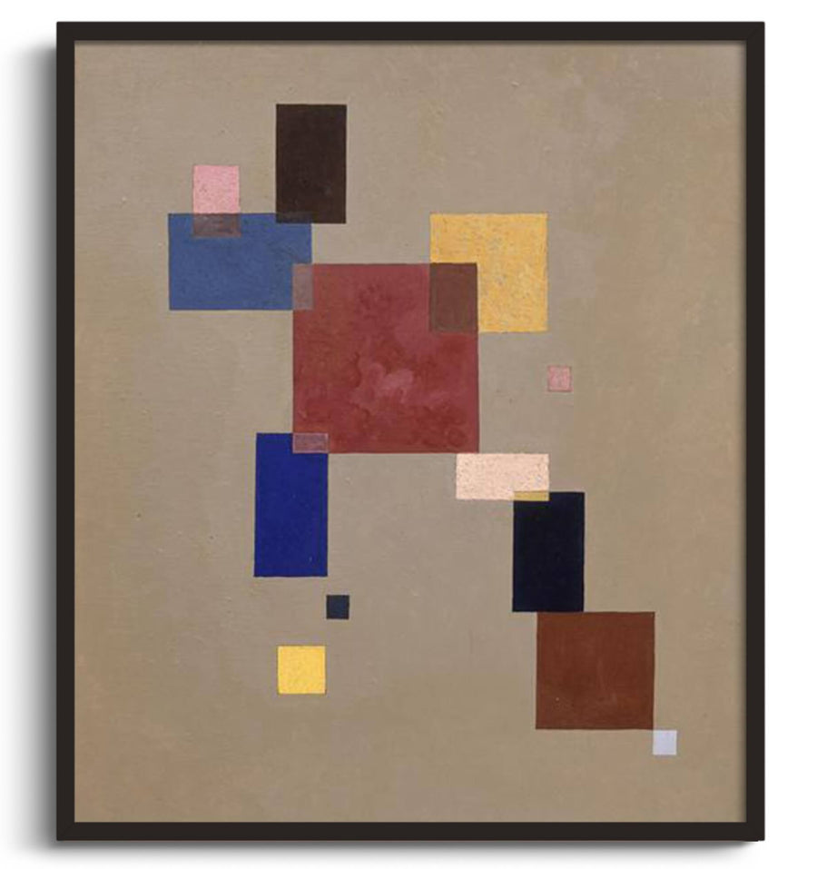 Thirteen rectangles - Vassily Kandinsky