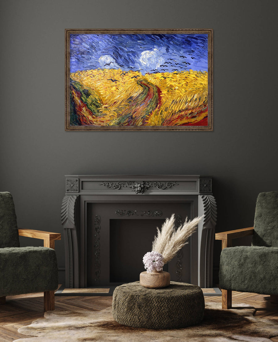 Champ de blé aux corbeaux - Vincent Van Gogh