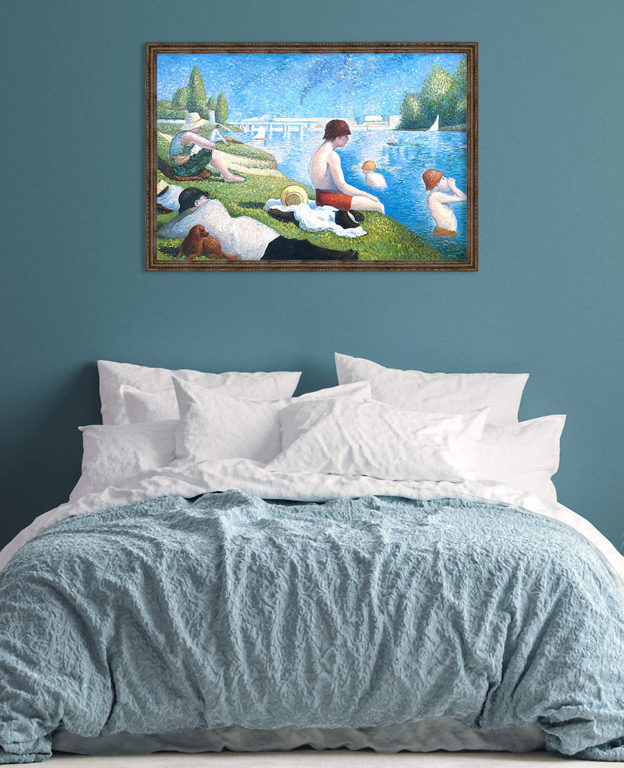 Une baignade à Asnières - Georges Seurat