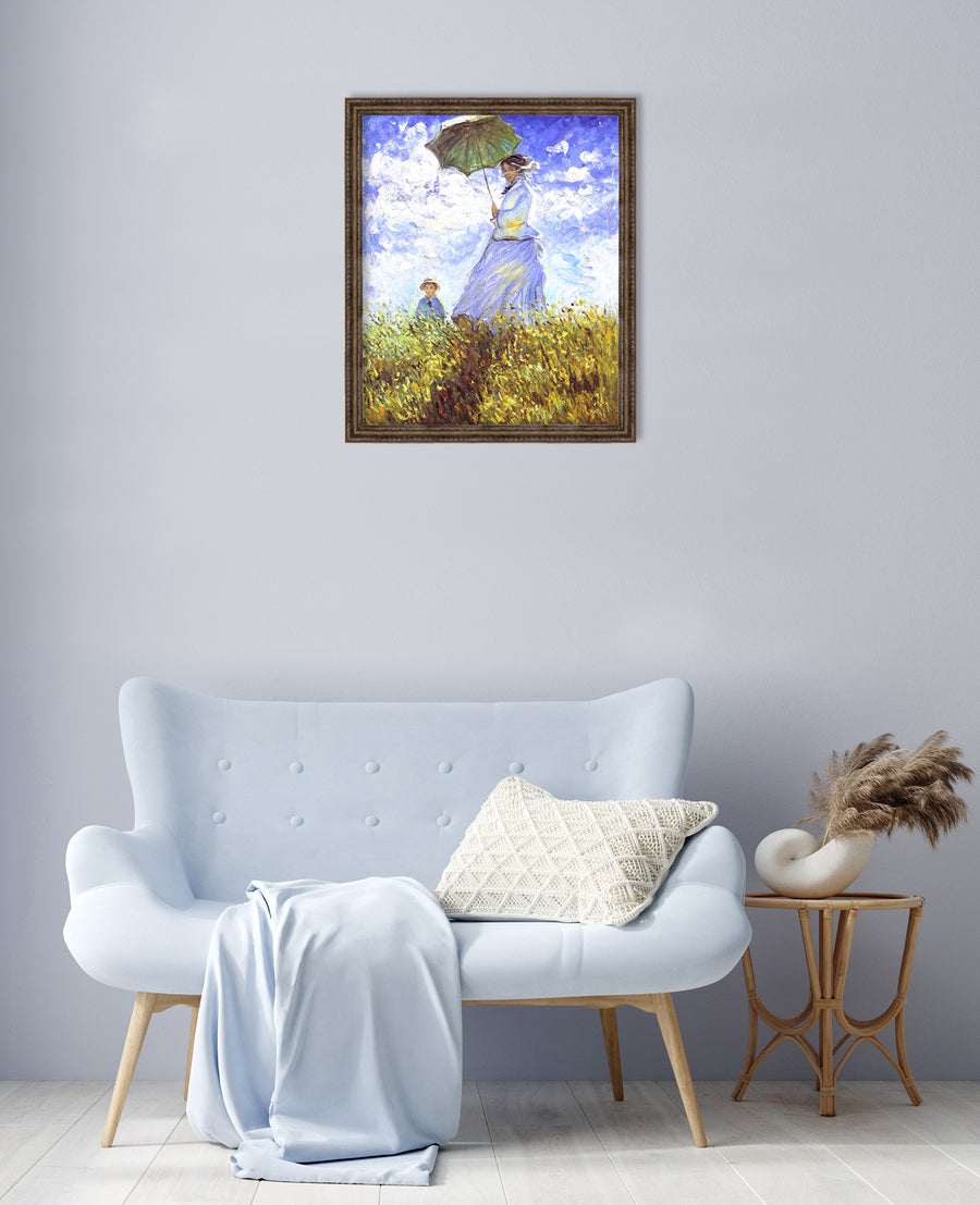 Woman with a Parasol - Claude Monet