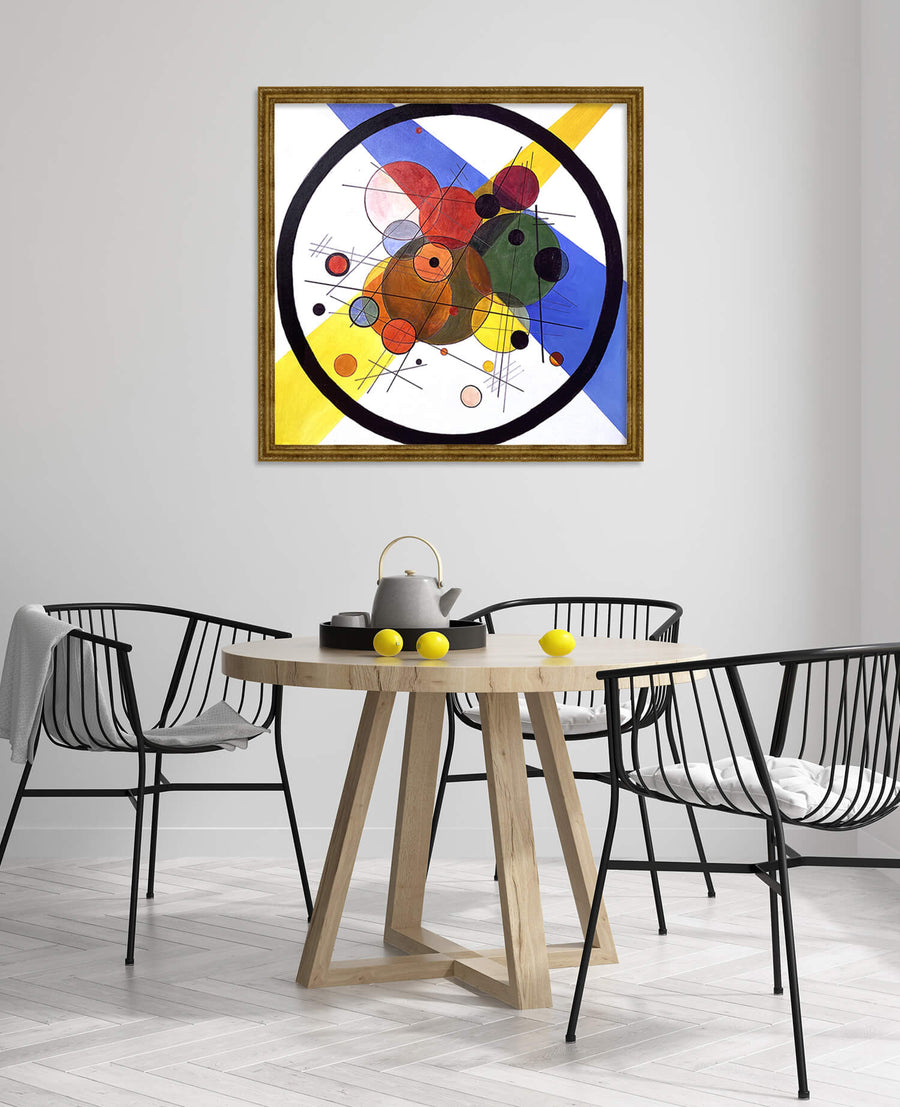 Circles in a circle - Vassily Kandinsky