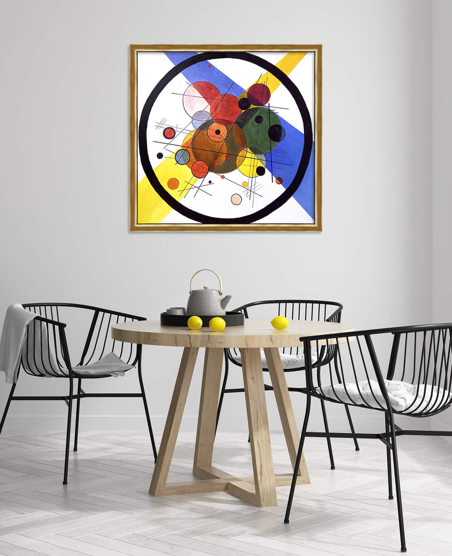 Circles in a circle - Vassily Kandinsky