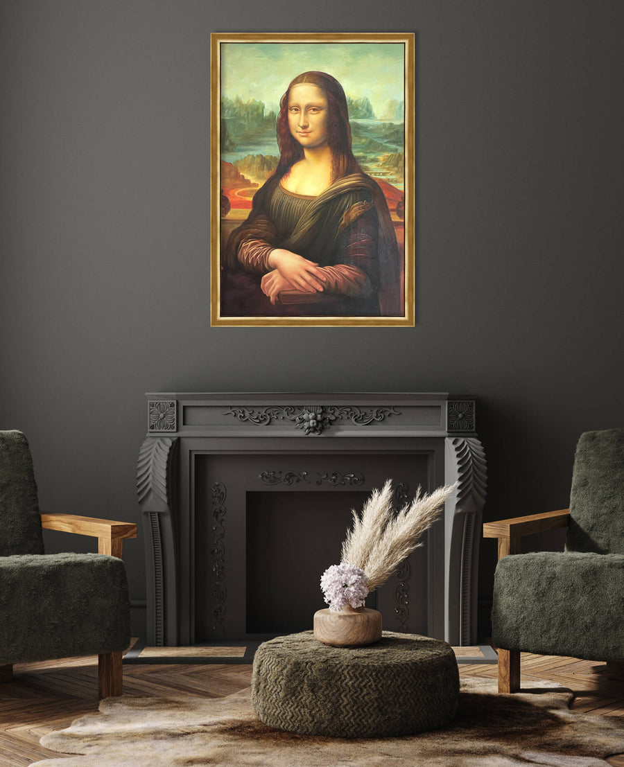 Reproduction of the Mona Lisa by Leonardo Da Vinci – Galerie Mont-Blanc