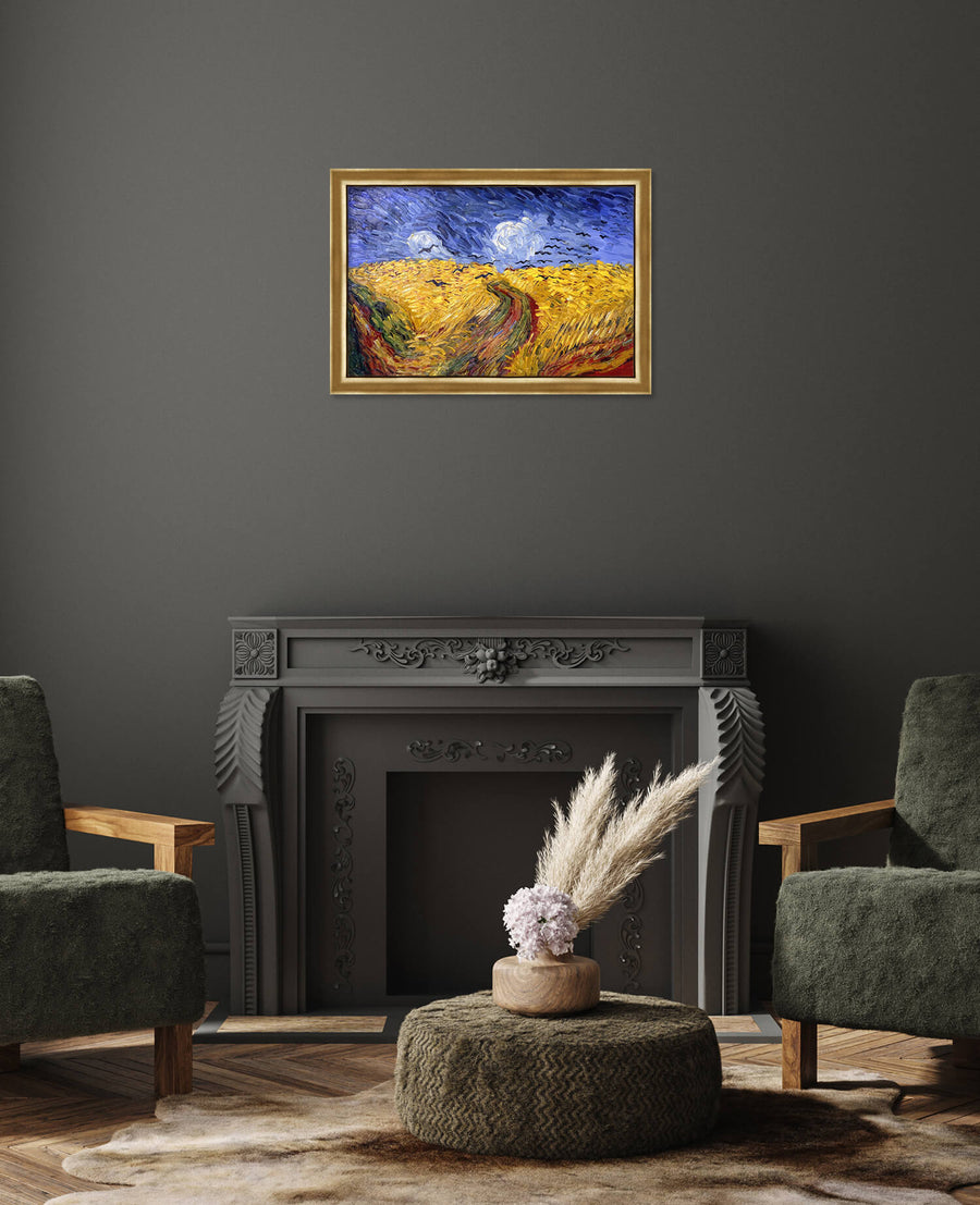 Champ de blé aux corbeaux - Vincent Van Gogh