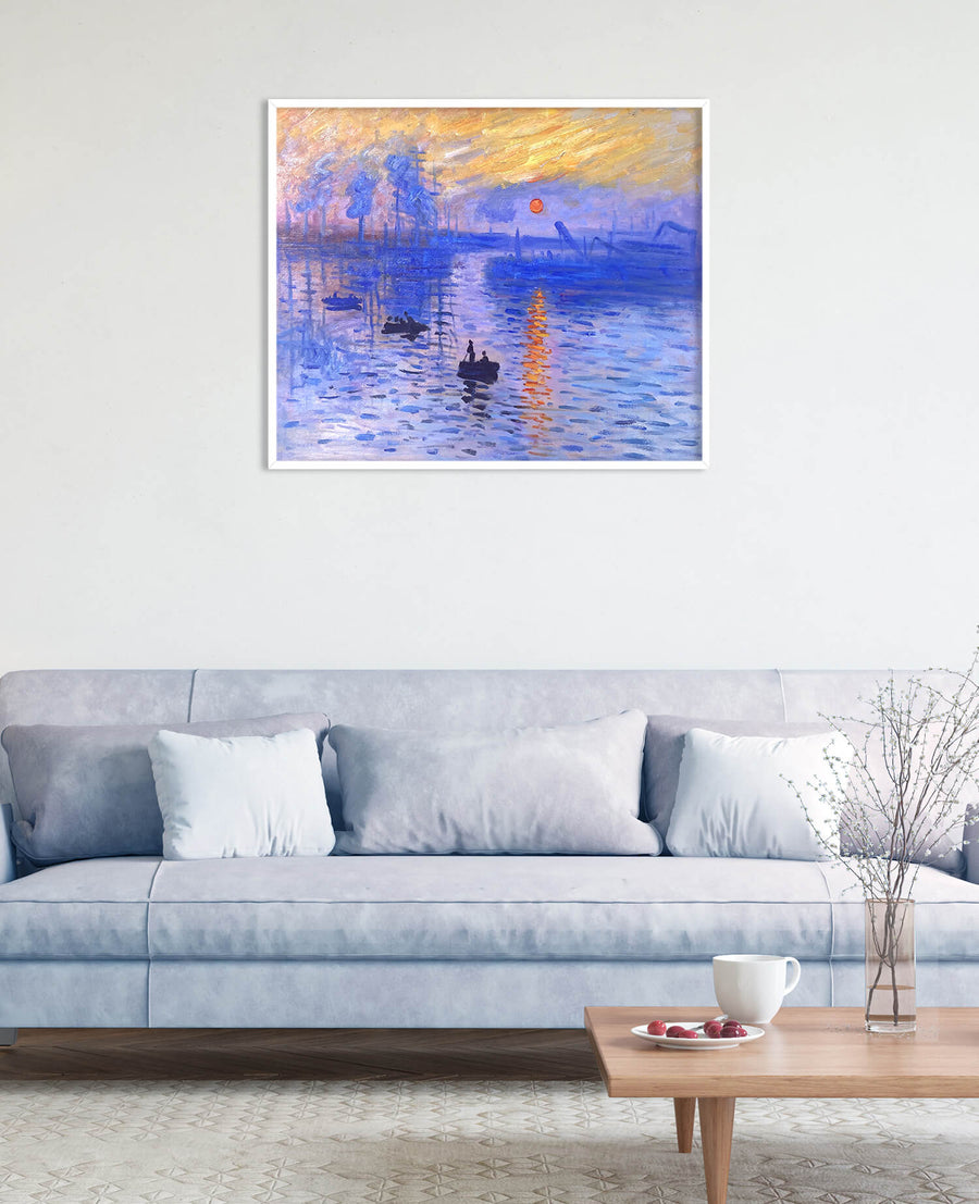 Impression, aufgehende Sonne - Claude Monet
