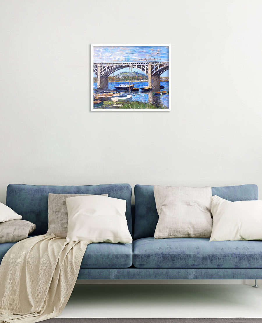 Le Pont sur la Seine à Argenteuil - Claude Monet