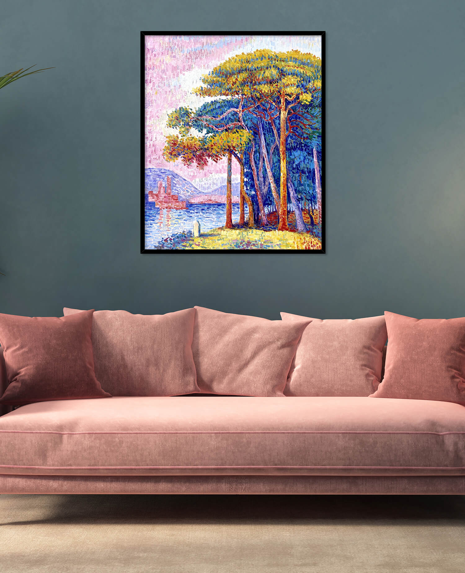 Reproduction of Antibes by Paul Signac – Galerie Mont-Blanc