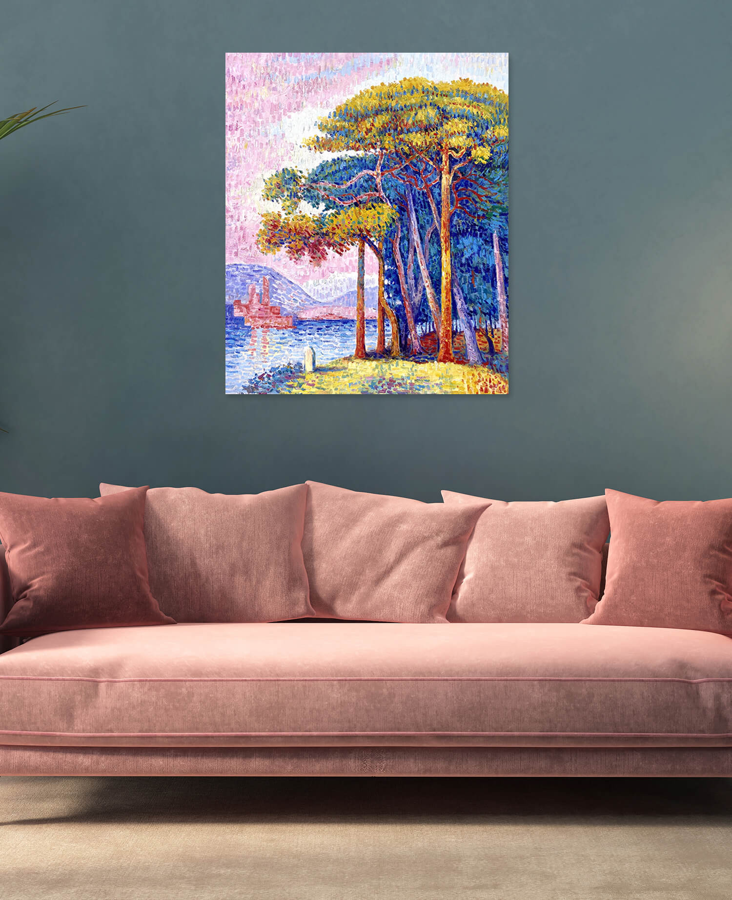 Reproduction of Antibes by Paul Signac – Galerie Mont-Blanc