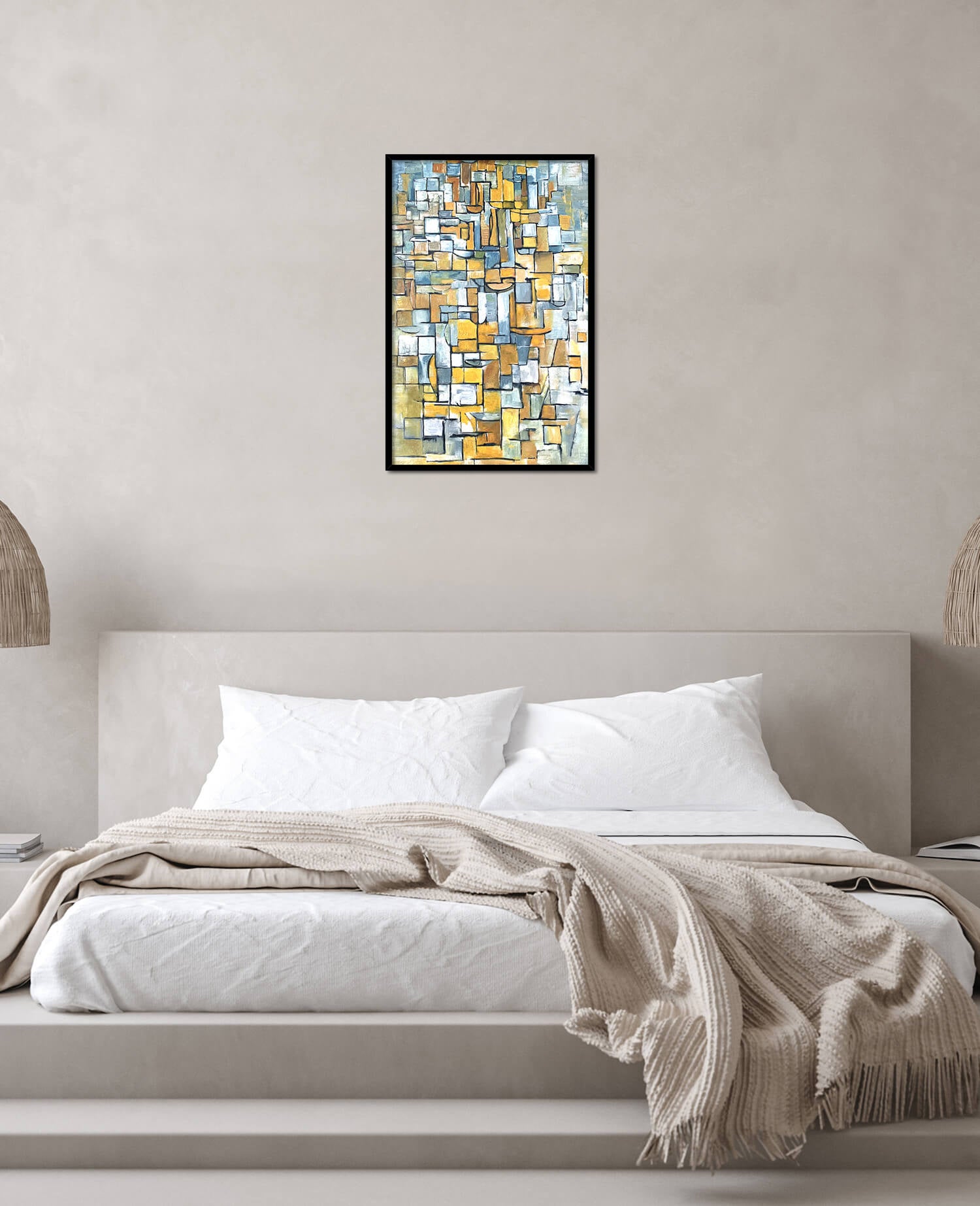 Reproduction of Tableau no.1 by Piet Mondrian – Galerie Mont-Blanc