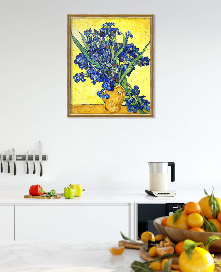 Vase mit Iris - Vincent Van Gogh